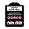Signmission Do Not Park Here No Hazardous Waste Accepted Heavy-Gauge Aluminum Sign, 24" H, BW-1824-24147 A-DES-BW-1824-24147 - alternate 1